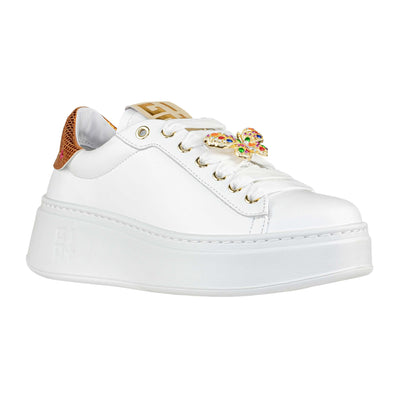 GIO+ SNEAKERS PIA316A COMBI FARFA ARANCIA