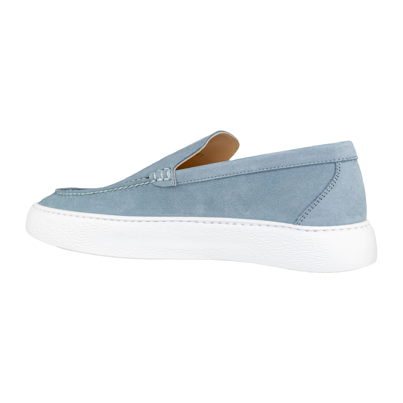 STOKTON CHRIS-SS25 MOCASSINO NABUK DENIM