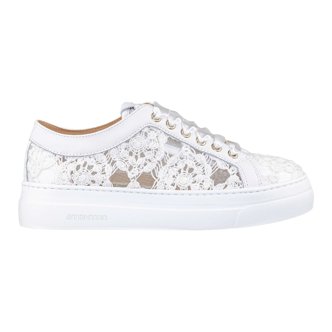 STOKTON 111-D-SS25 SNEAKER ARIA ECRU
