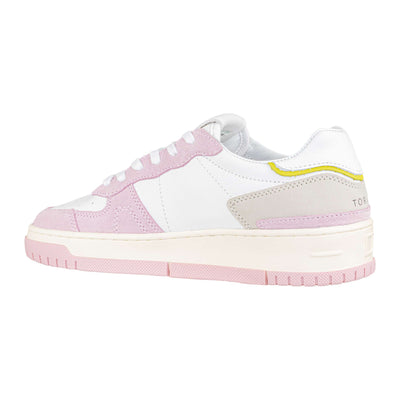 D.A.T.E. TORNEO PURE COLORED WHITE-PINK