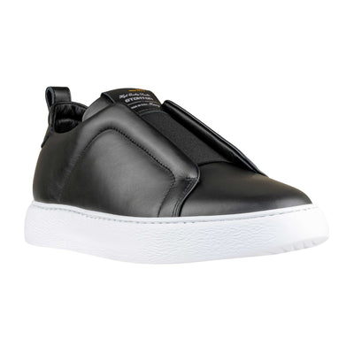 STOKTON 213-U SNEAKER SLIP-ON VITELLO BLACK