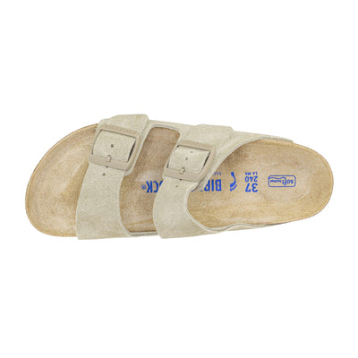BIRKENSTOCK 1019088 ARIZONA BS FADED KHAKI SOFT FOOTBED NARROW FIT