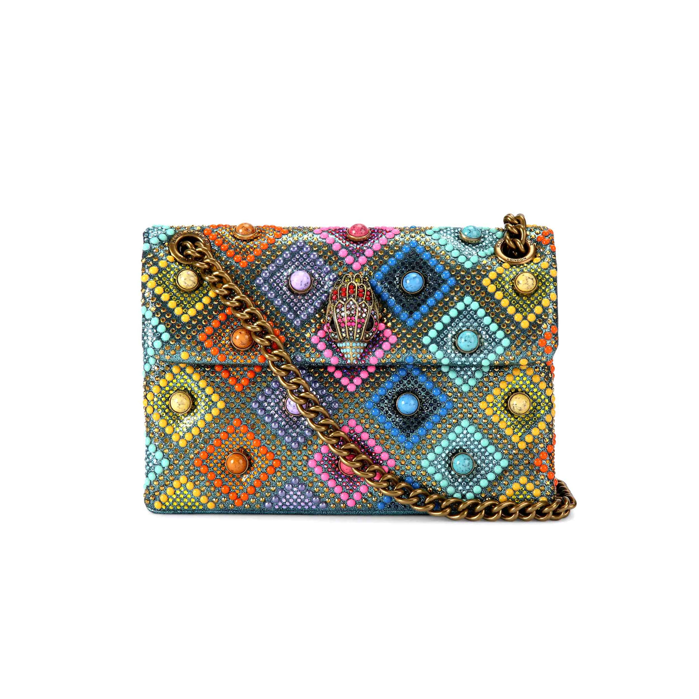 KURT GEIGER LONDON KENSINGTON BAG TURQUOISE OTHER