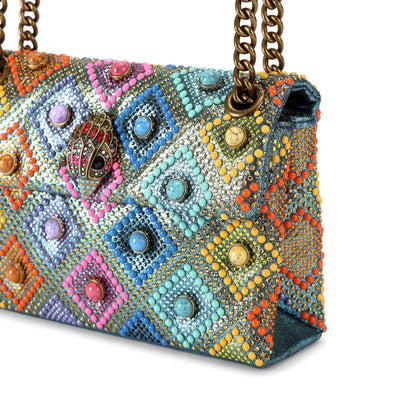 KURT GEIGER LONDON KENSINGTON BAG TURQUOISE OTHER