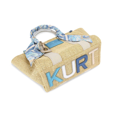 KURT GEIGER LONDON SMALL SOUTHBANK SHOPPER BEIGE BAG