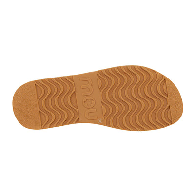 MOU JUTE CLOG PLAIN SUEDE COGNAC