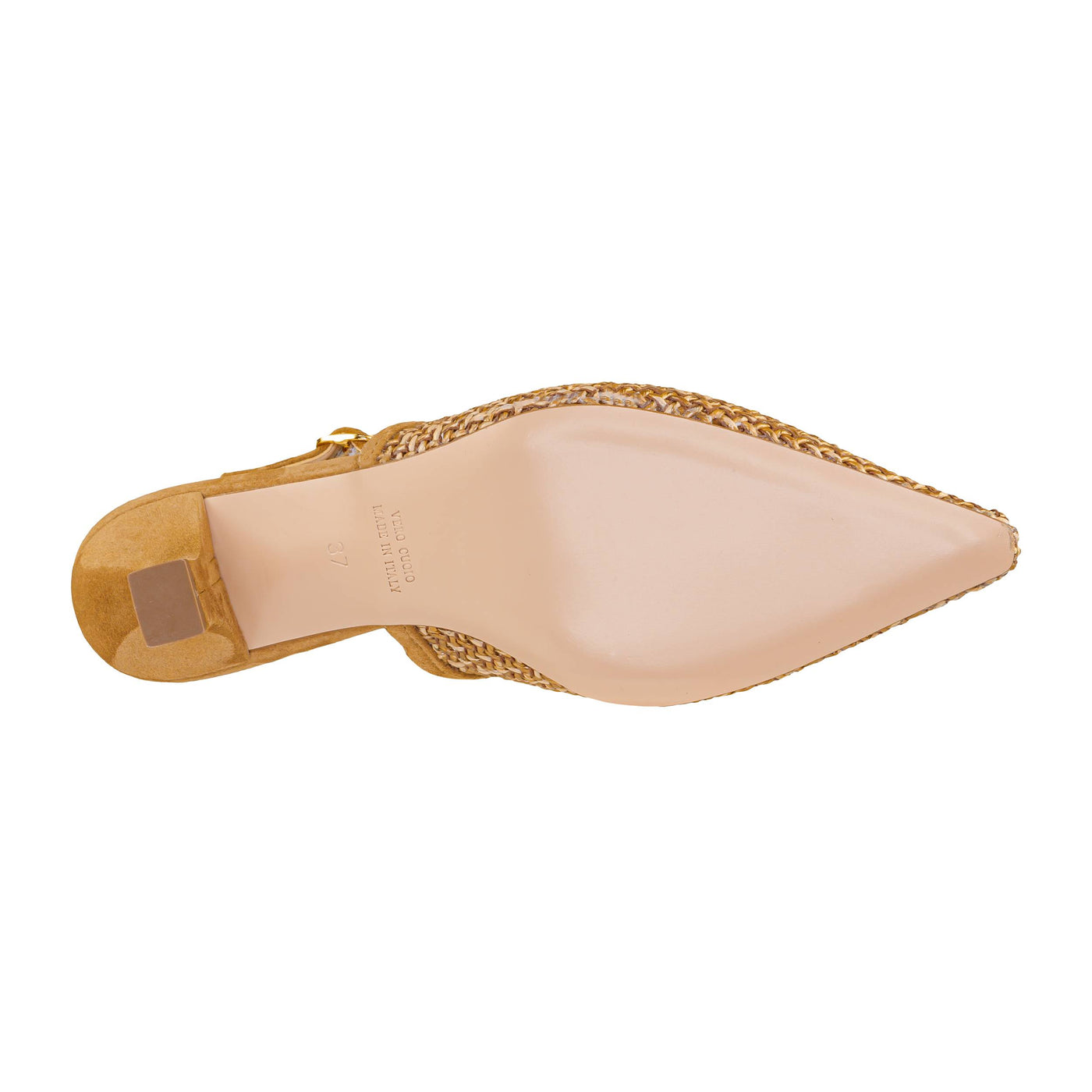 LES AUTRES Q1637 SLINGBACK RAFFIA CINO