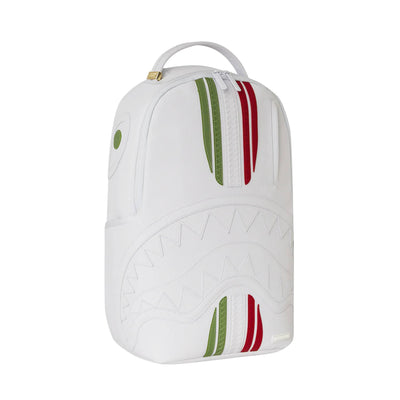 SPRAYGROUND ITALY RACING STRIPES BACKPACK WHITE