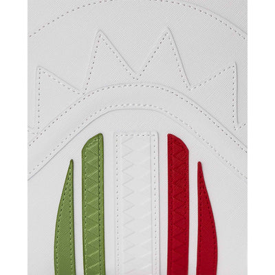 SPRAYGROUND ITALY RACING STRIPES BACKPACK WHITE