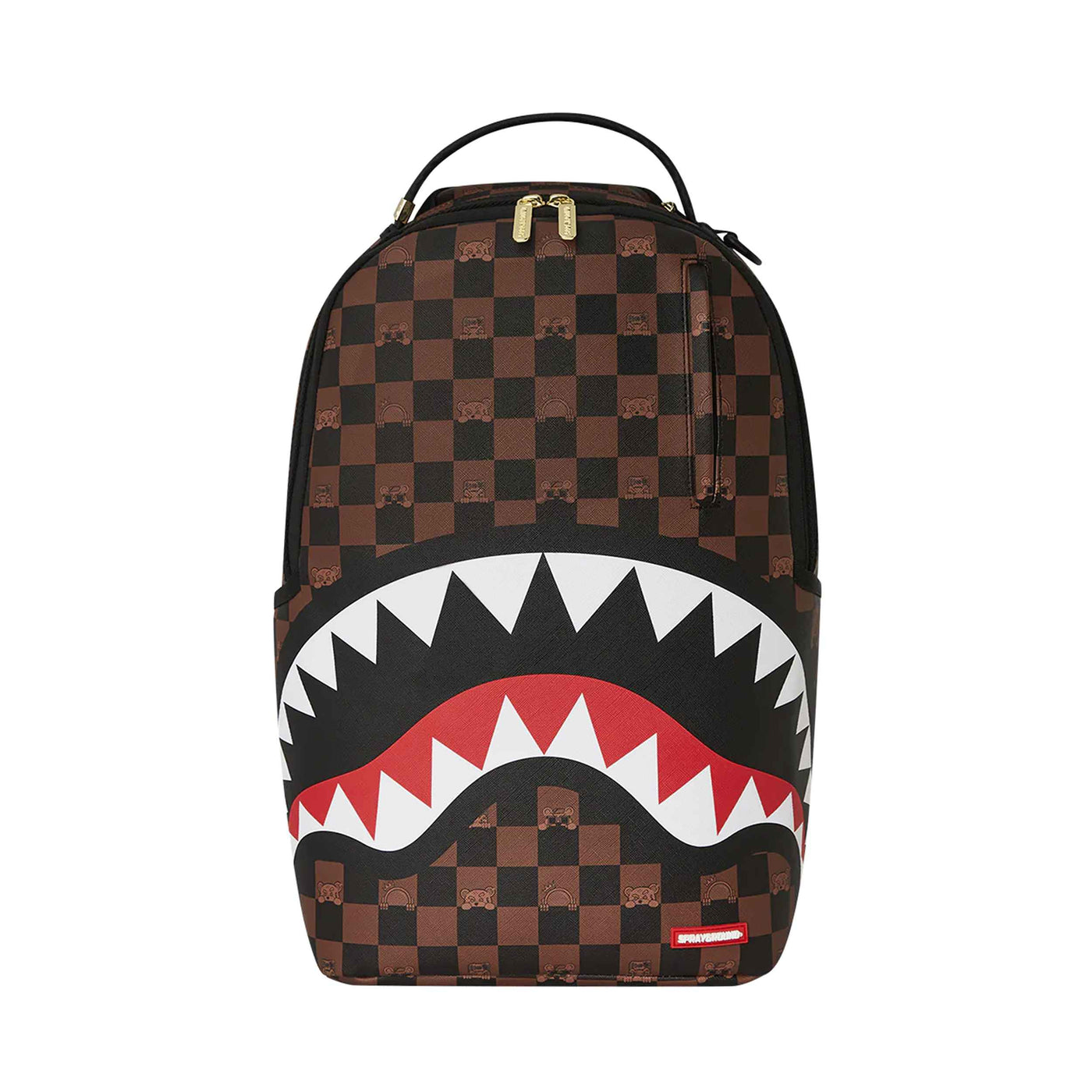SPRAYGROUND PEEKING CHARACTER CHECK BACKPACK