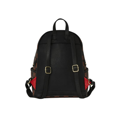 SPRAYGROUND PEEKING CHARACTER CHECK SAVAGE BACKPACK
