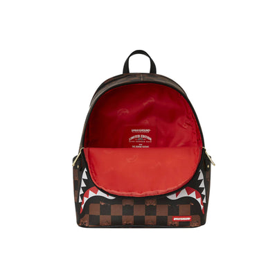 SPRAYGROUND PEEKING CHARACTER CHECK SAVAGE BACKPACK