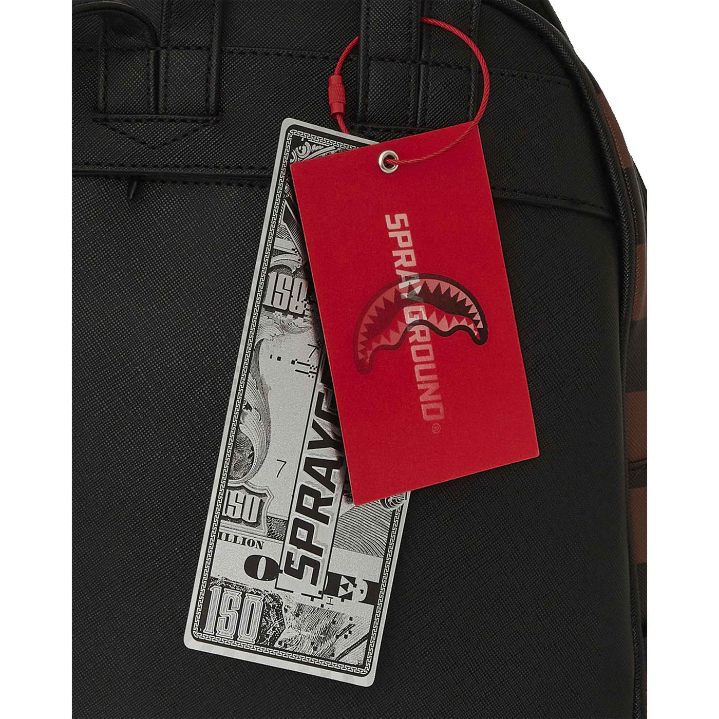 SPRAYGROUND PEEKING CHARACTER CHECK SAVAGE BACKPACK