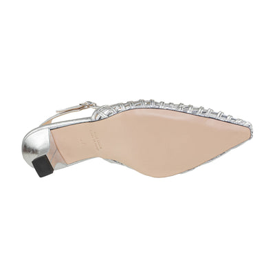 LES AUTRES Q1634LM SLINGBACK LIZ LAM ARGENTO