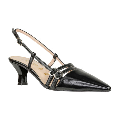 LES AUTRES Q1633NP SLINGBACK NAPLAK NERO