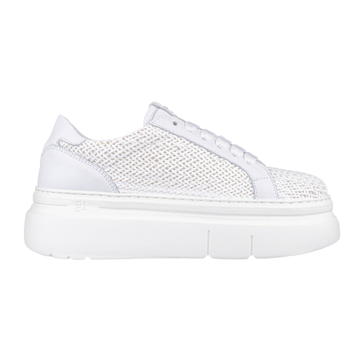 GIO+ SNEAKERS ARIA50A COMBI WHITE INTRECCIO