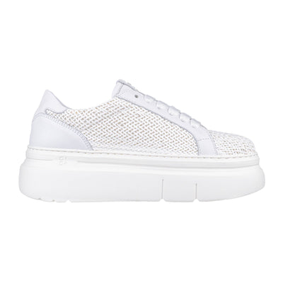GIO+ SNEAKERS ARIA50A COMBI WHITE INTRECCIO
