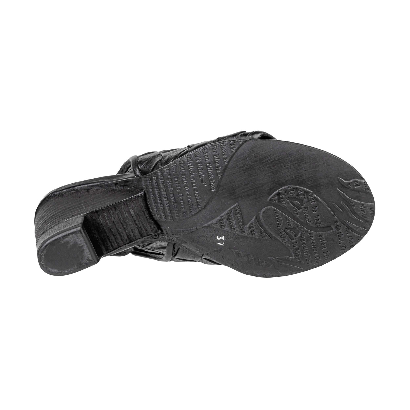 A.S.98 C04004 SANDALI PORTER NERO