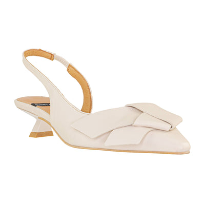 ANGEL ALARCON SLINGBACK ALINE IVORY