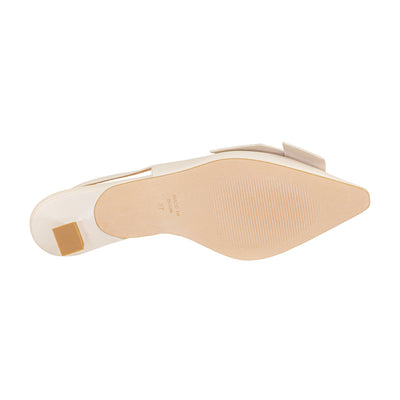 ANGEL ALARCON SLINGBACK ALINE IVORY