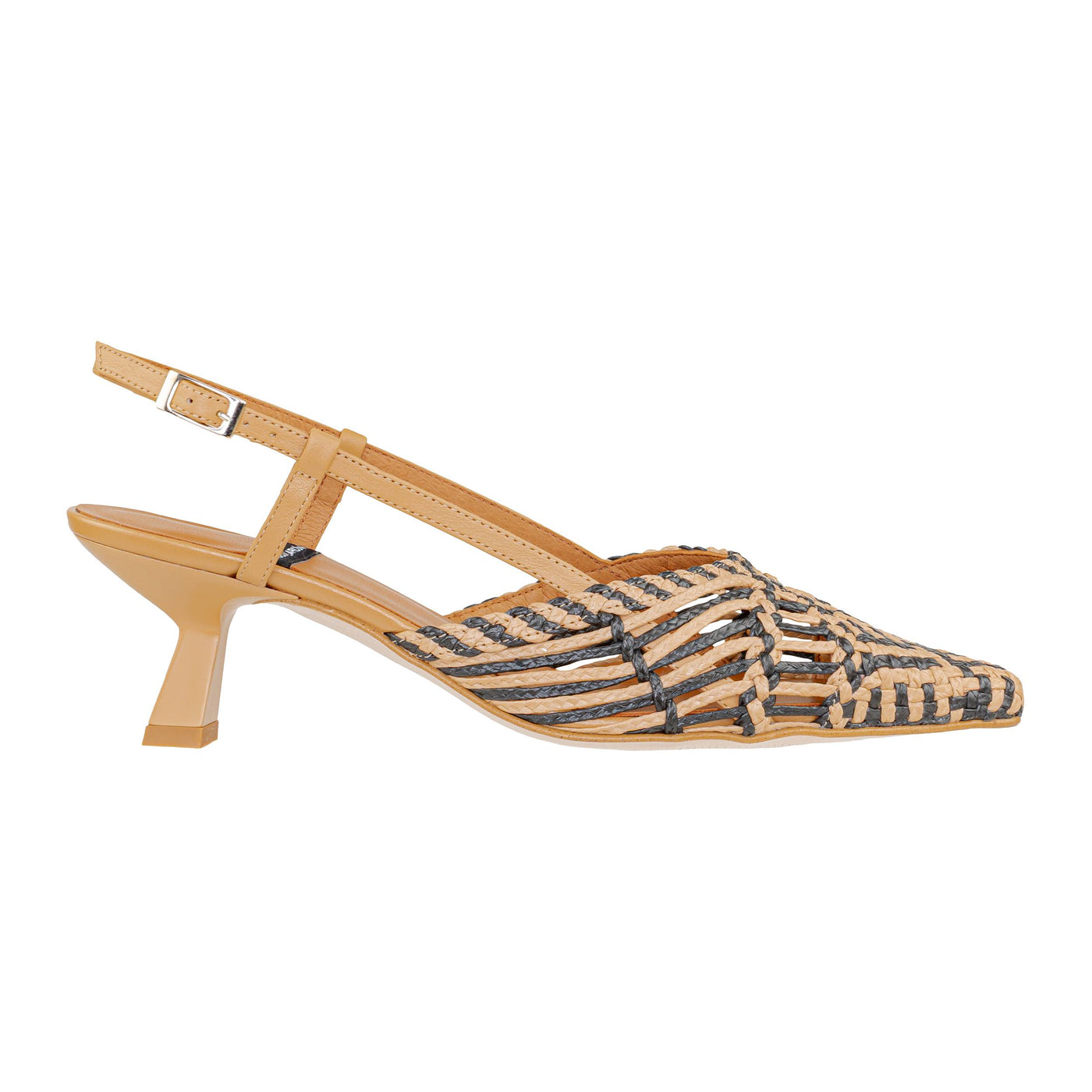 ANGEL ALARCON SLINGBACK CHLOE NATURAL