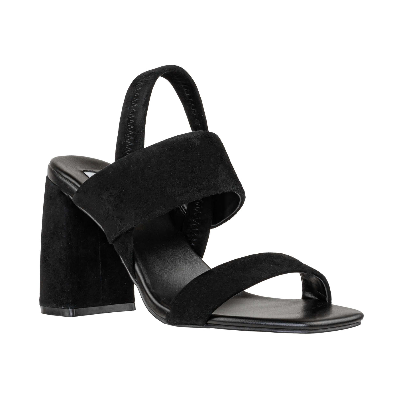 STEVE MADDEN SANDALI MAIZIE BLACK SUEDE