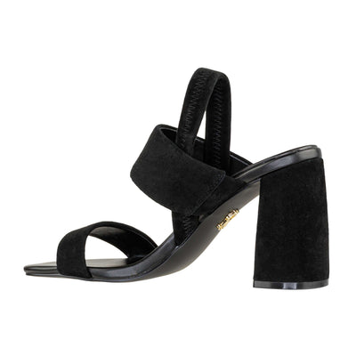 STEVE MADDEN SANDALI MAIZIE BLACK SUEDE