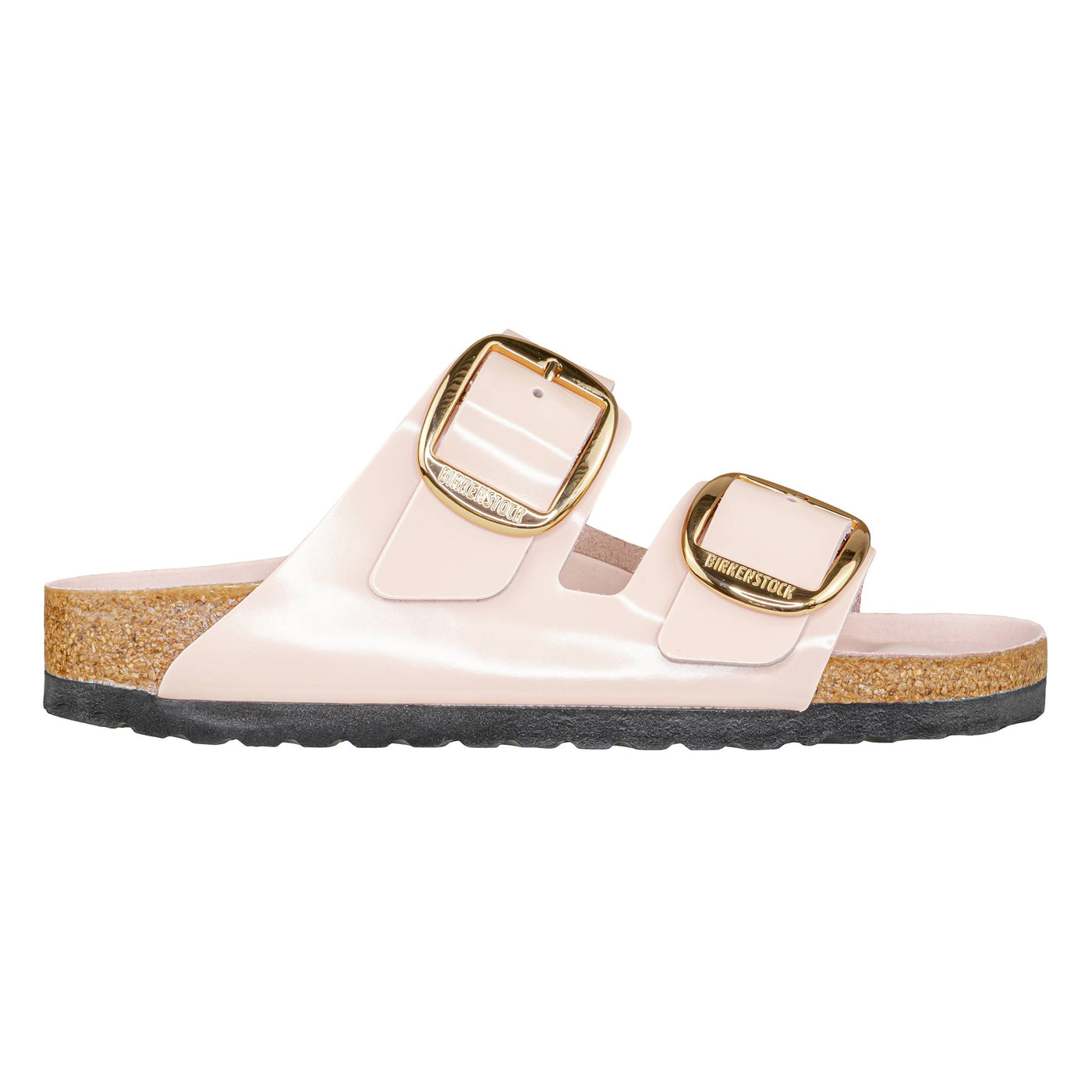 BIRKENSTOCK 1029392 ARIZONA BIG BUCKLE HIGH-SHINE LIGHT ROSE NARROW FIT