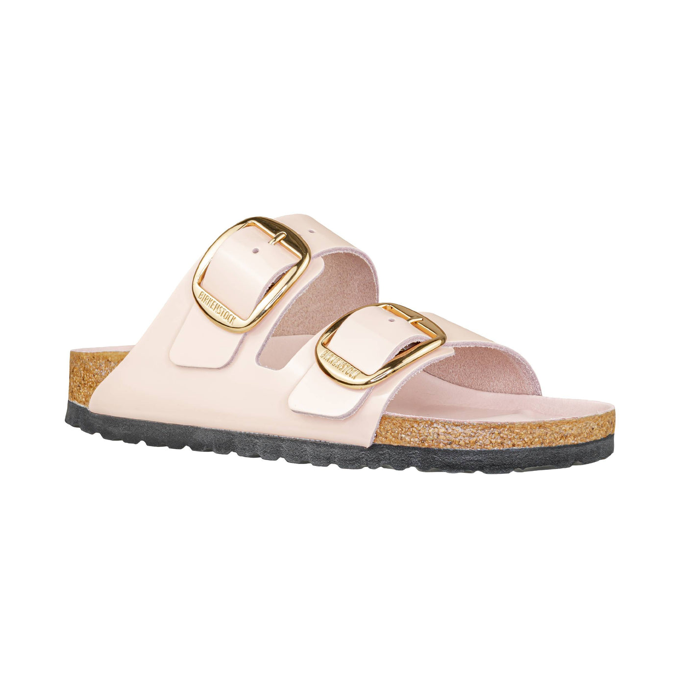 BIRKENSTOCK 1029392 ARIZONA BIG BUCKLE HIGH-SHINE LIGHT ROSE NARROW FIT