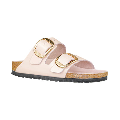 BIRKENSTOCK 1029392 ARIZONA BIG BUCKLE HIGH-SHINE LIGHT ROSE NARROW FIT