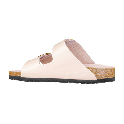 BIRKENSTOCK 1029392 ARIZONA BIG BUCKLE HIGH-SHINE LIGHT ROSE NARROW FIT