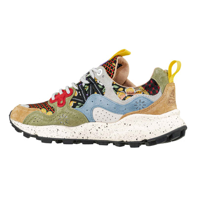 FLOWER MOUNTAIN YAMANO 3 UNI L.E. NISHIJIN BROWN-MILITARE-RED