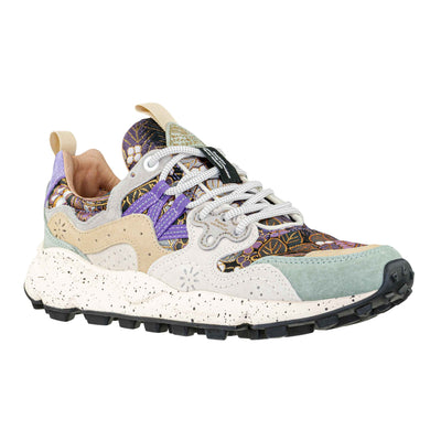 FLOWER MOUNTAIN YAMANO 3 UNI L.E. NISHIJIN LIGHT GREEN-VIOLET-GREY
