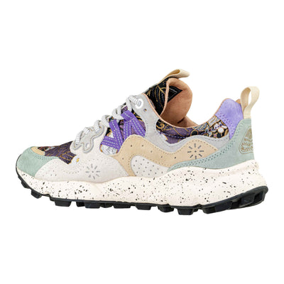 FLOWER MOUNTAIN YAMANO 3 UNI L.E. NISHIJIN LIGHT GREEN-VIOLET-GREY
