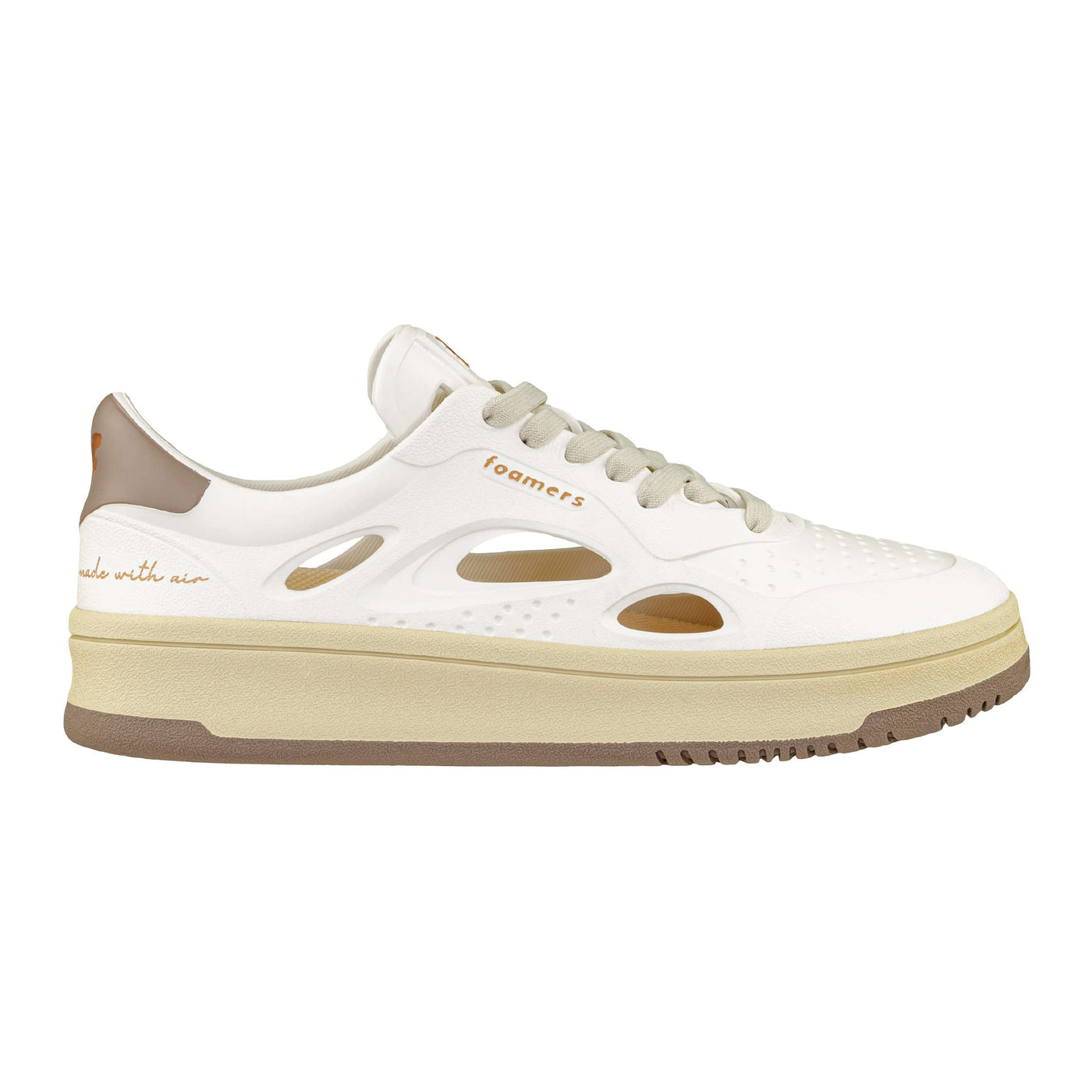 FOAMERS SNEAKERS F2 OFF WHITE-TAUPE