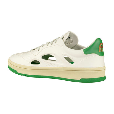 FOAMERS SNEAKERS R0001 WHITE-BEIGE-GREEN