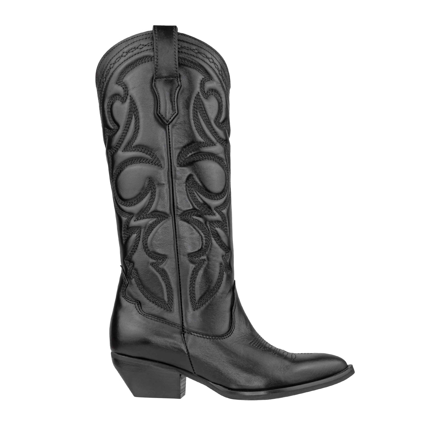 THE ICONA LISBONA85 STIVALE VITELLO NERO