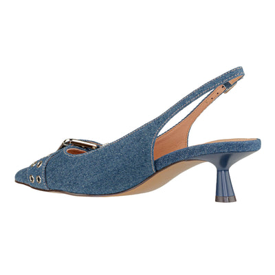 BIBI LOU 521Z67VK SLINGBACK DENIM BLUE