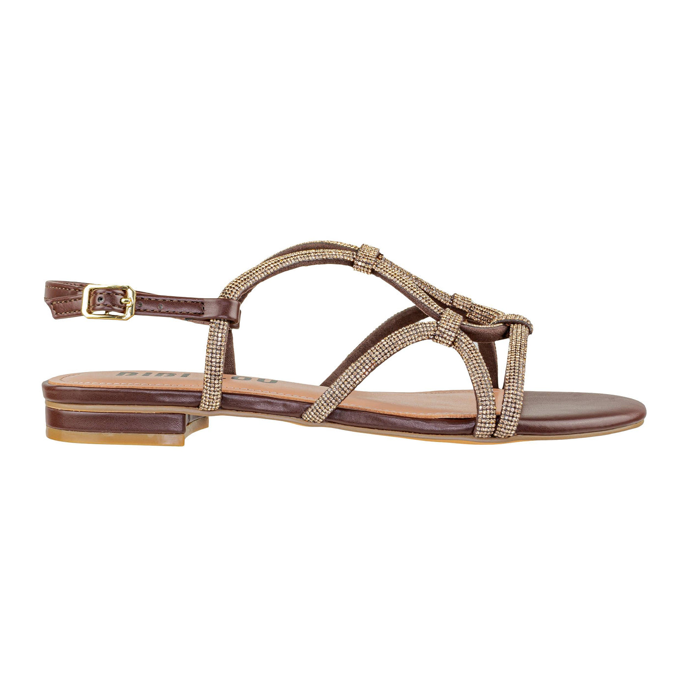 BIBI LOU 859Z00HG SANDALO LIV DARK BROWN