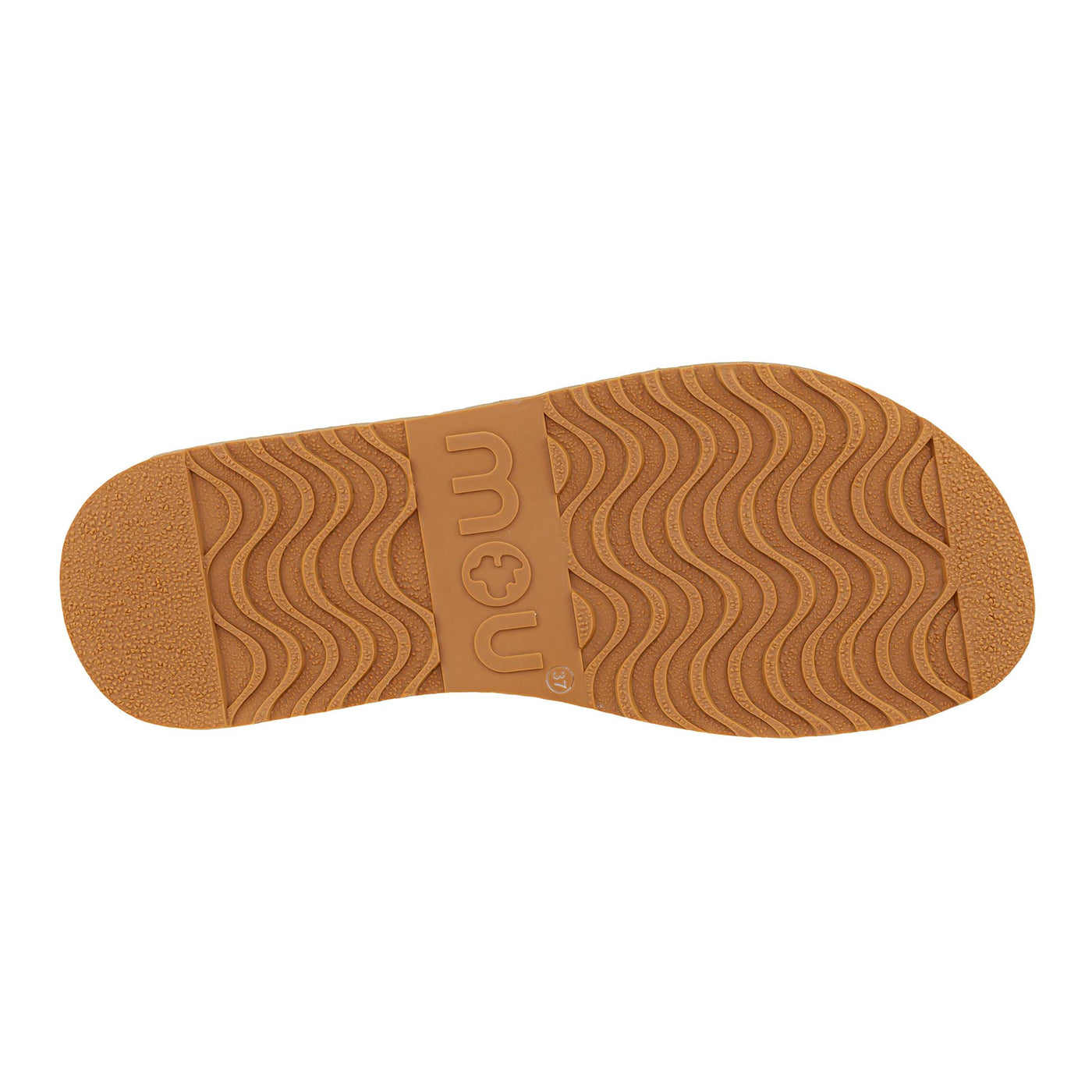 MOU JUTE SANDAL COGNAC