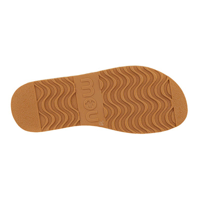 MOU JUTE SANDAL COGNAC