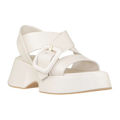ELVIO ZANON SANDALO EB1204X NAPPA BURRO