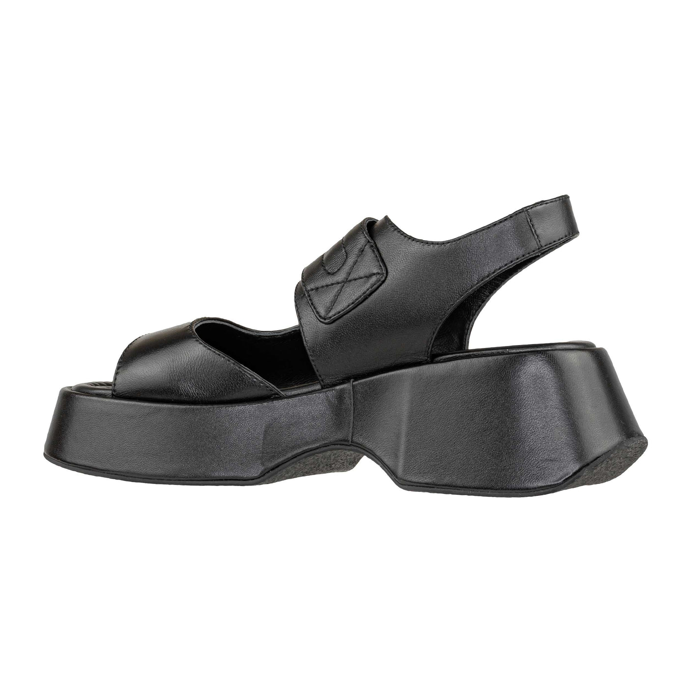 ELVIO ZANON SANDALO EB1206X NAPPA BLACK