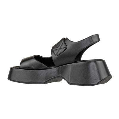 ELVIO ZANON SANDALO EB1206X NAPPA BLACK