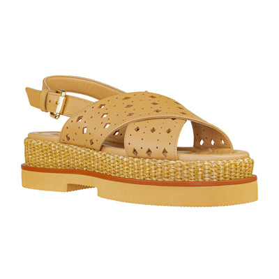 ELVIO ZANON SANDALO EB1403X VITELLO RAFIA NATURALE