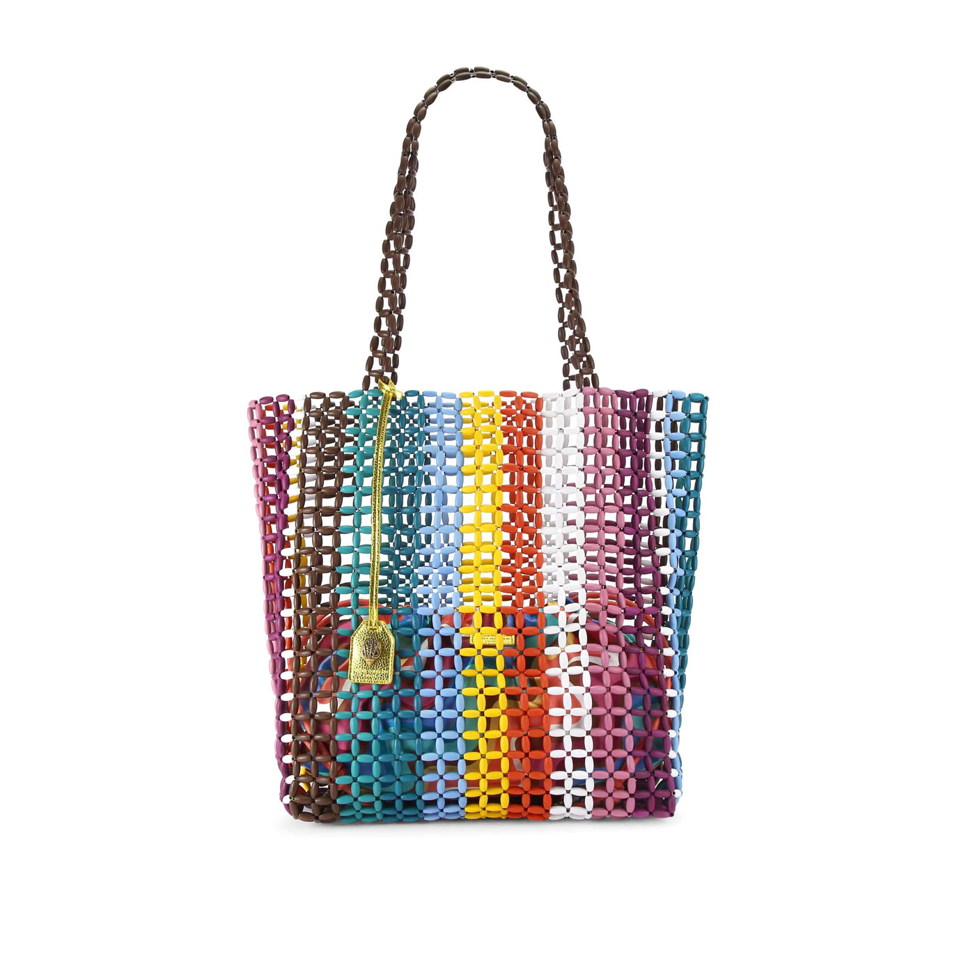 KURT GEIGER LONDON BEADED KENSINGTON SHOPPER BAG