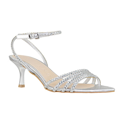 ALBANO 5314 SANDALO METALLIZZATO ARGENTO