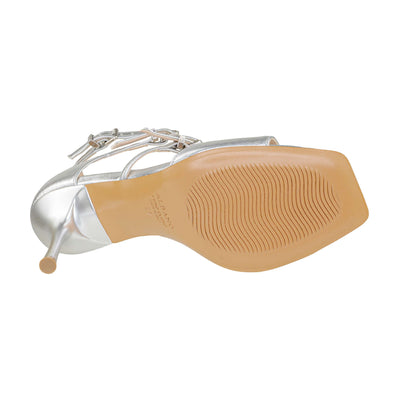 ALBANO 5372 SANDALO METALLIZZATO ARGENTO