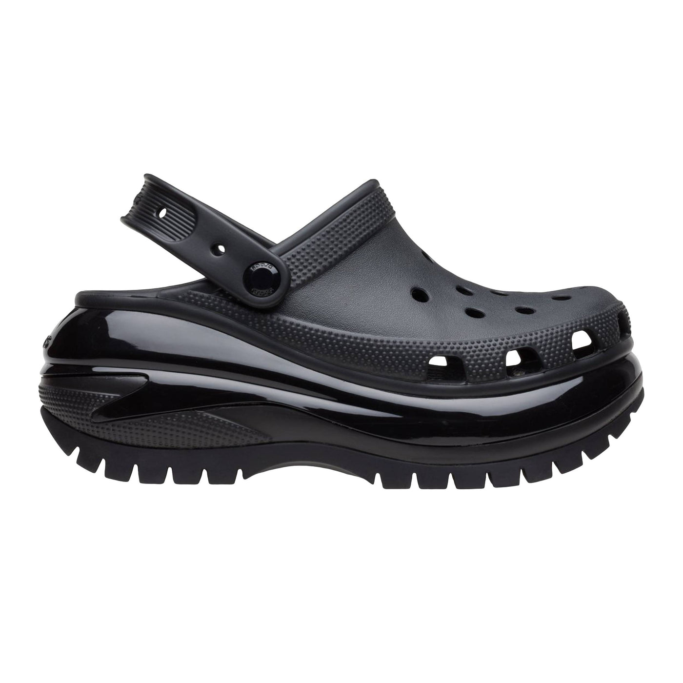 CROCS MEGA CRUSH CLOG BLACK