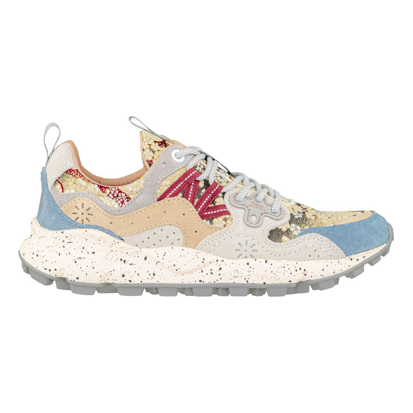 FLOWER MOUNTAIN YAMANO 3 UNI L.E. NISHIJIN CELESTE-PLATINUM-LIGHT GREY